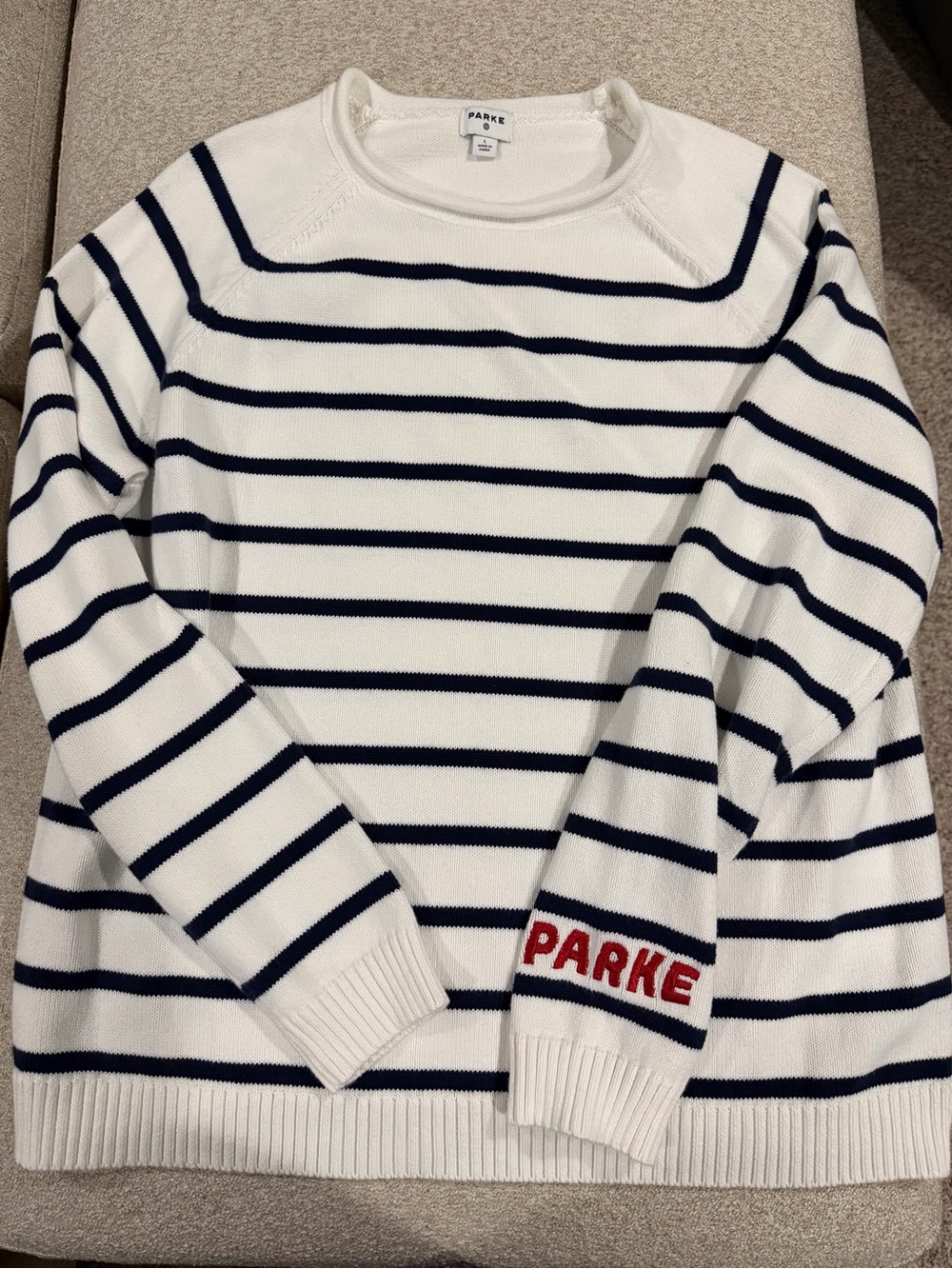 PARKE x Target Rolled Pullover Sweater NWOT